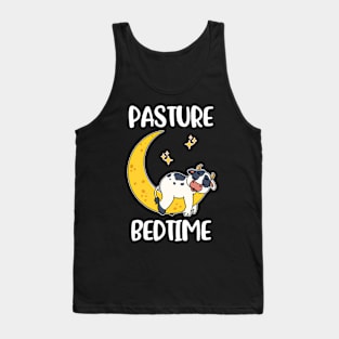 Pasture Bedtime Funny Cow Gift Tank Top